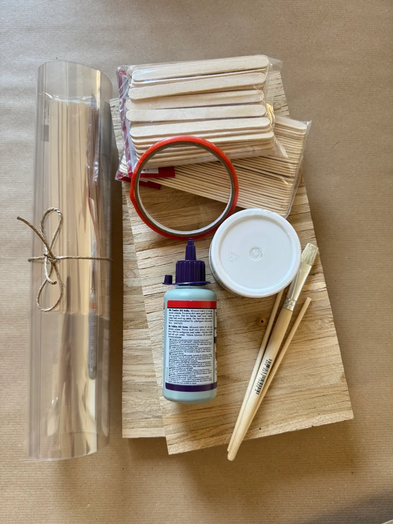 Gewächshaus aus Klötzchen KREATIVPAKET zum Bauen