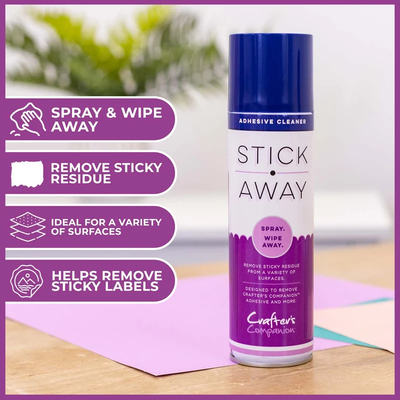 Crafter's Companion - Stick Away Adhesive Remover (BLUE CAN)
