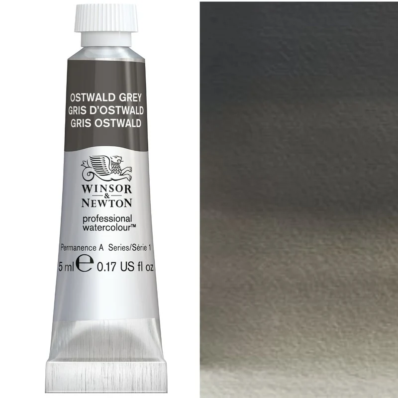Winsor and Newton - Professional Artists' Watercolour - 5ml - Ostwald Grey