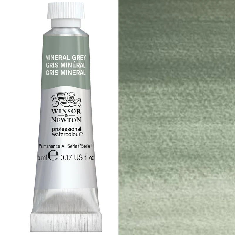 Winsor and Newton - Professional Artists' Watercolour - 5ml - Mineral Grey