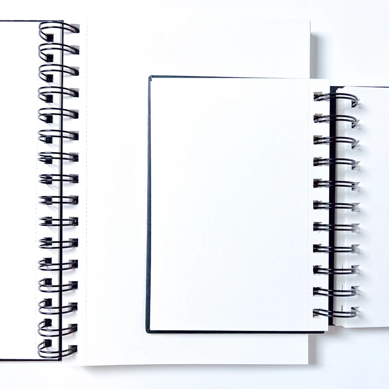 Elements - Wire-O Sketchbook - A6 - Black Cover