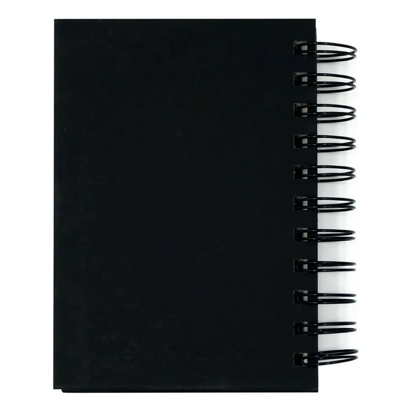 Elements - Wire-O Sketchbook - A6 - Black Cover