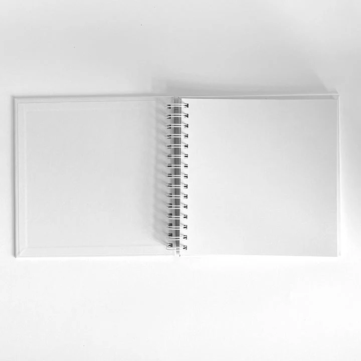 White Scrapbooking Album 20.5x20.5 cm