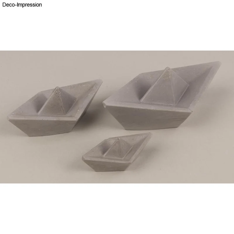 Gießformen Set Origami Boote 3tlg.