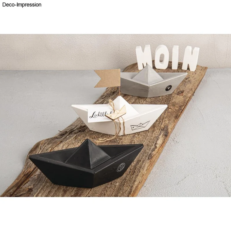 Gießformen Set Origami Boote 3tlg.