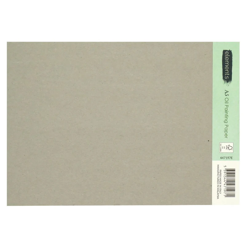 Elements Oil Pad - 300gsm - 12 Sheets - A5
