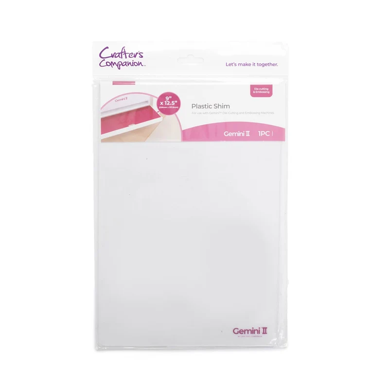 Crafter's Companion - Gemini II Accessories - Plastic Shim 9”x12.5”