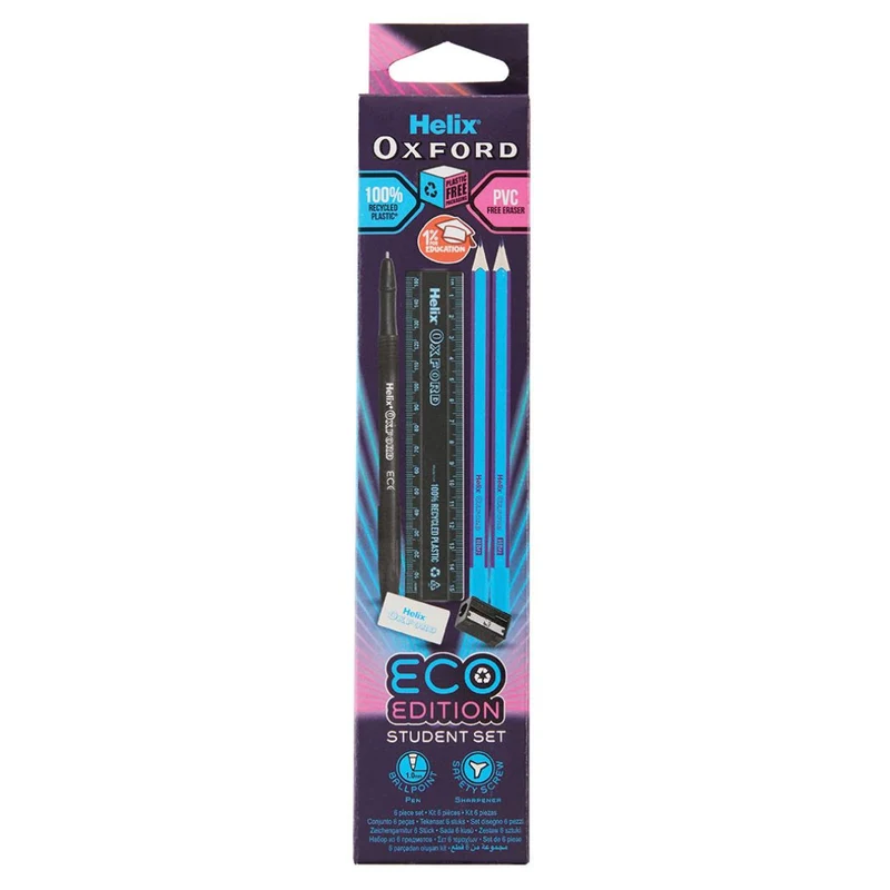 Helix - Cyber Eco Student Pencil Set - Matrix