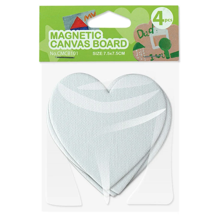 Canvas Magnets for Decorating, Set of 4