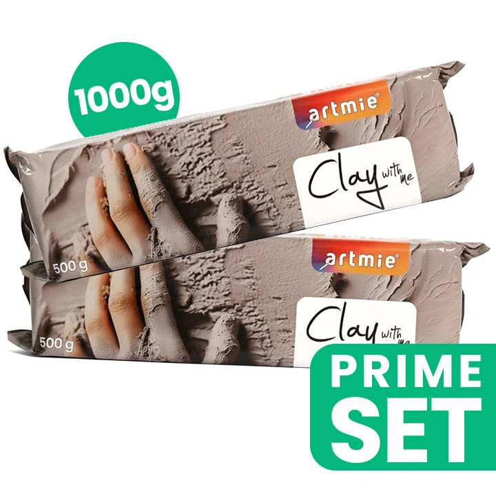 ARTMiE Clay with me Modeling Clay Set, 2x500 g