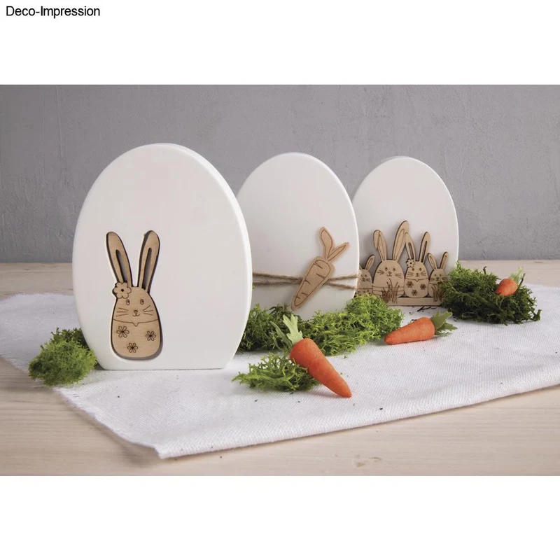 Holz Osterhasen & Freunde