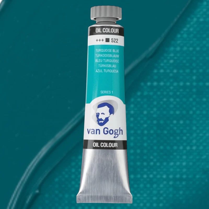 Van Gogh Ölfarbe - Türkisblau 522 - 20 ml