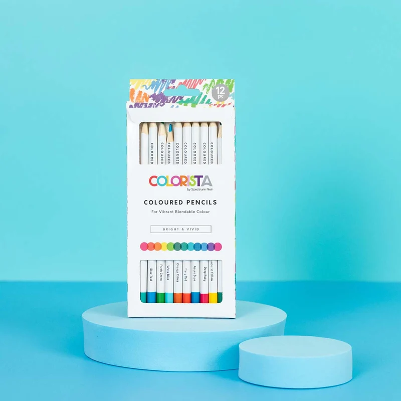 Spectrum Noir Colorista - Colouring Pencils (12 set) Bright & Vivid