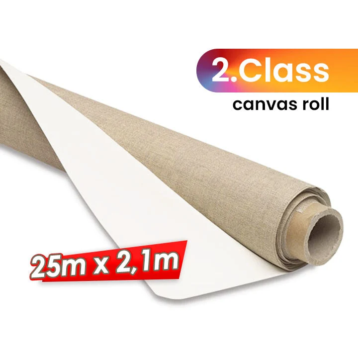 Canvas Roll 25 m, 2nd Quality