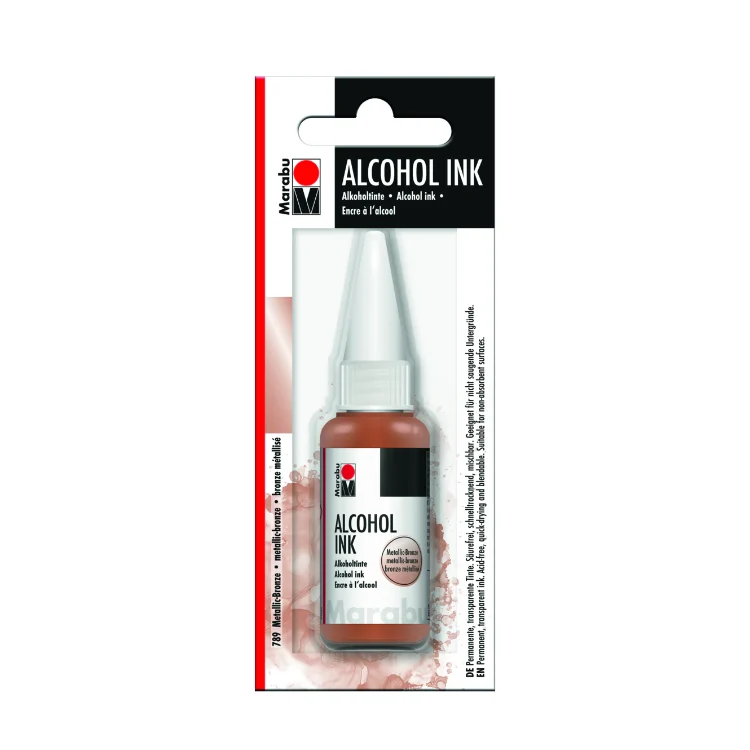 Marabu Alcohol Ink – Metallic Bronze (708), 20 ml