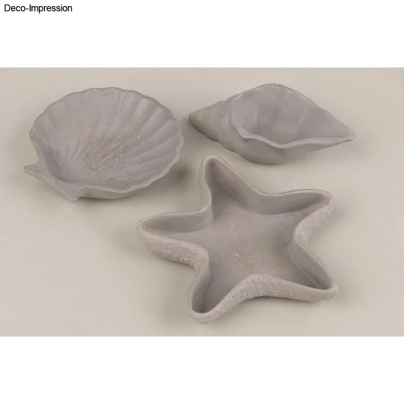 Gießform Seestern und Muscheln