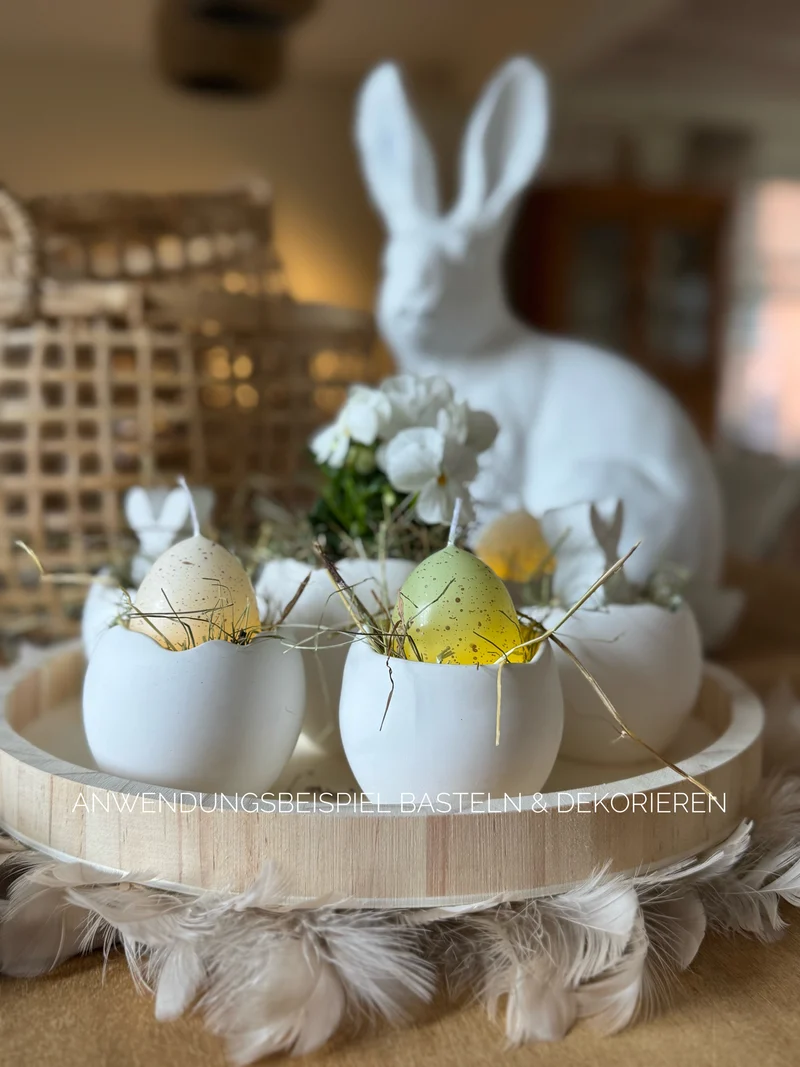 Gießform Vase mit Wellenrand 3er Set