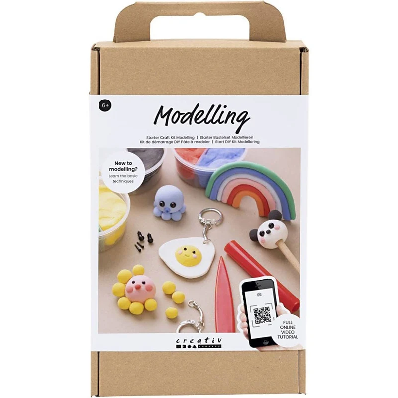 Creativ - Starter Craft Kit - Modelling Fantasy Figures