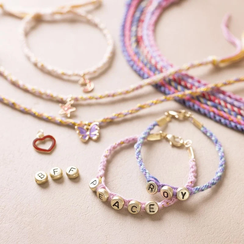 Creativ - Starter Craft Kit - Kumihimo Friendship Bracelet