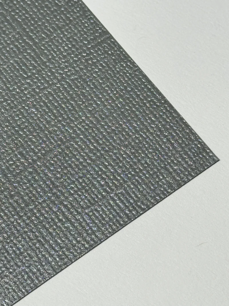Strukturpapier A4 uni metallic