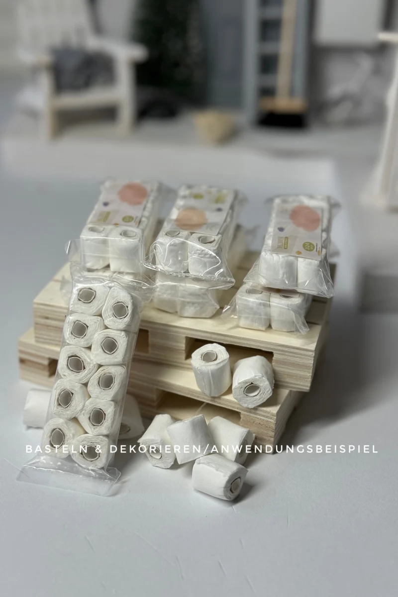 Toilettenpapier Miniatur