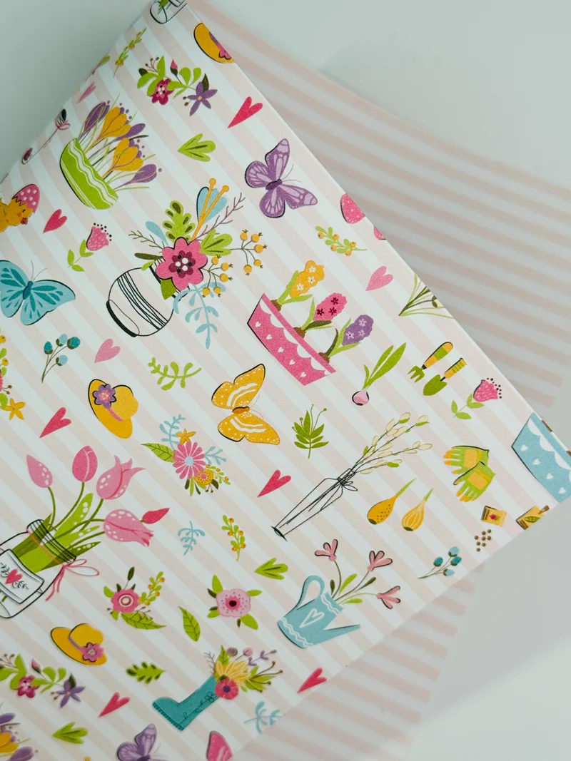 Designpapier Happy Days
