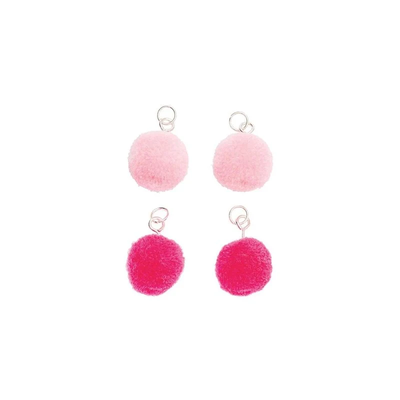 Mini Pompons mit Öse