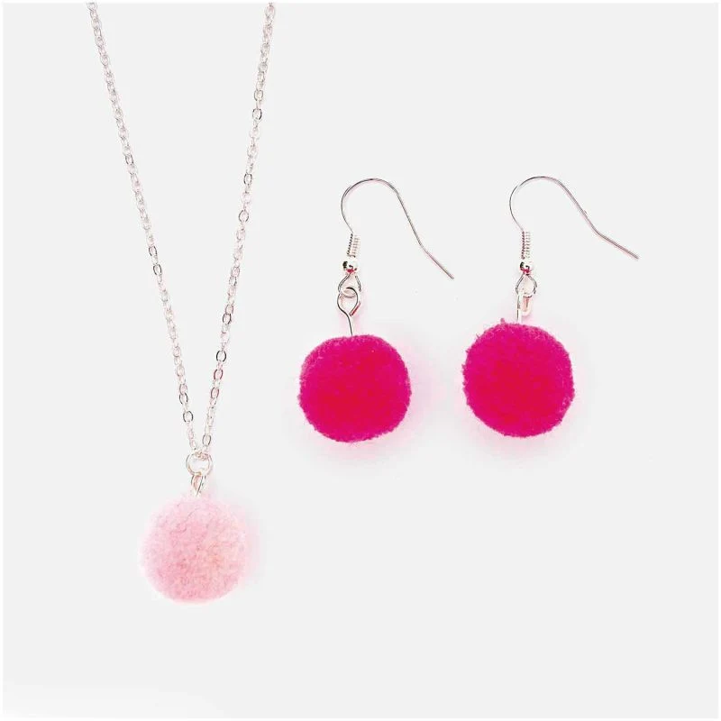 Mini Pompons mit Öse