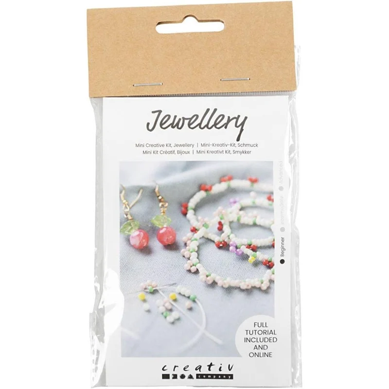 Creativ - Mini Craft Kit - Elastic Bracelet and Earring