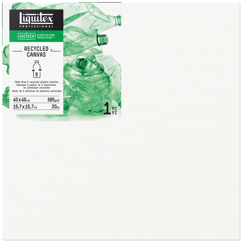 Liquitex Recycled Canvas - Standard Edge - 40x40cm - 16x16"