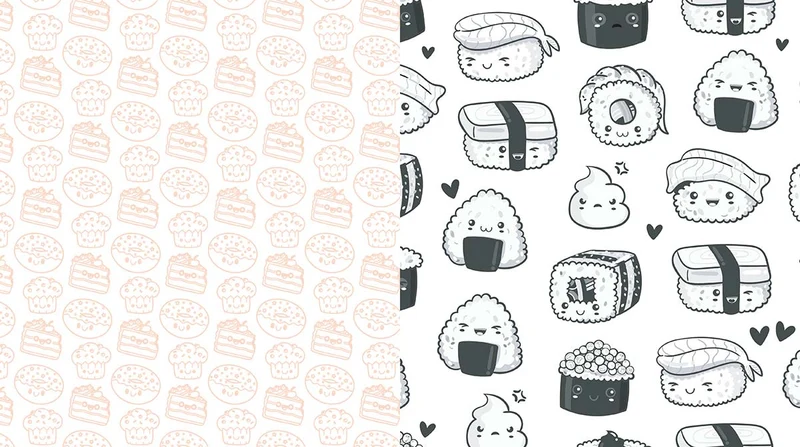 Walter Foster - Cute Kawaii Colouring Kit