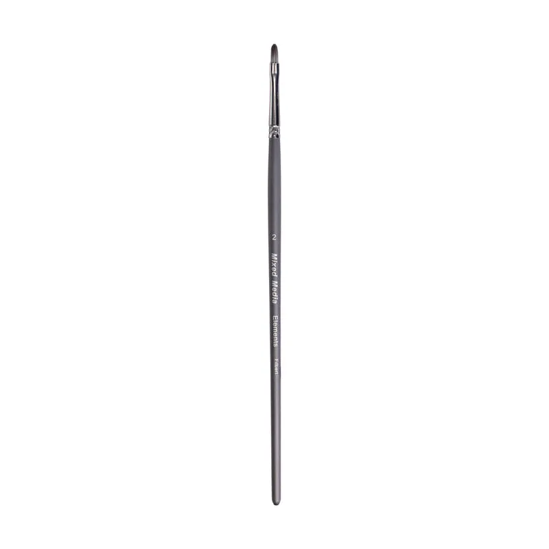 Elements - Mixed Media Synthetic - Short Handle - Filbert 2