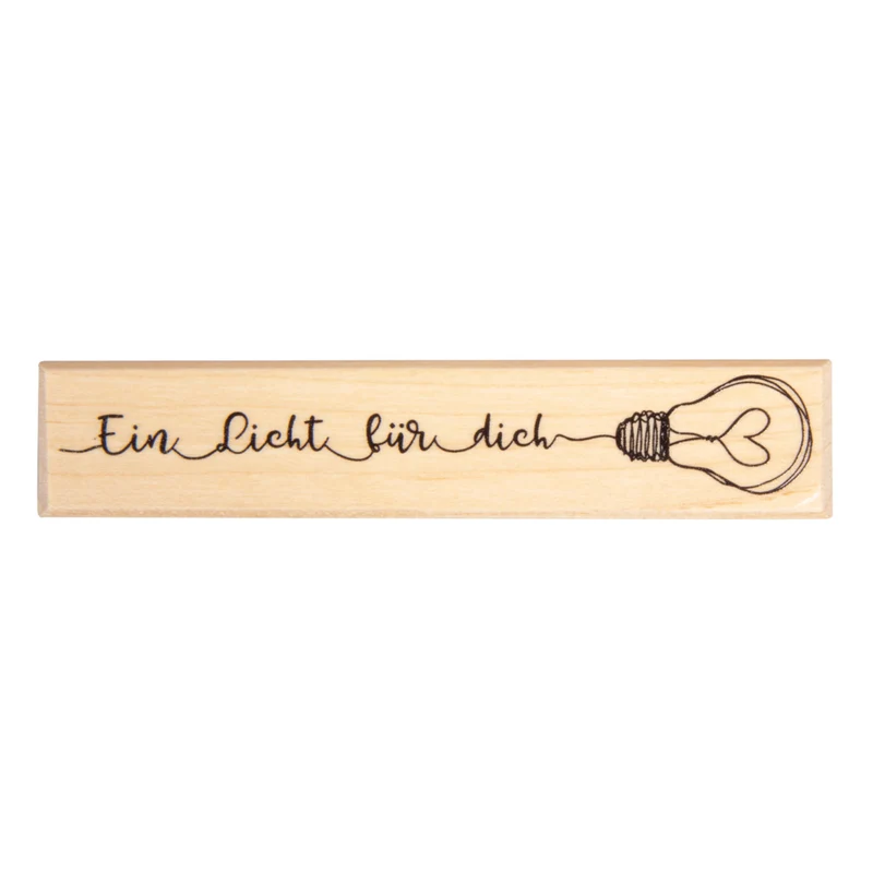 Stempel ein Licht für dich