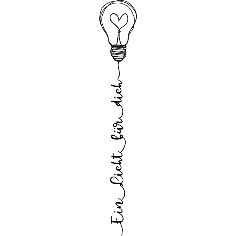 Stempel ein Licht für dich