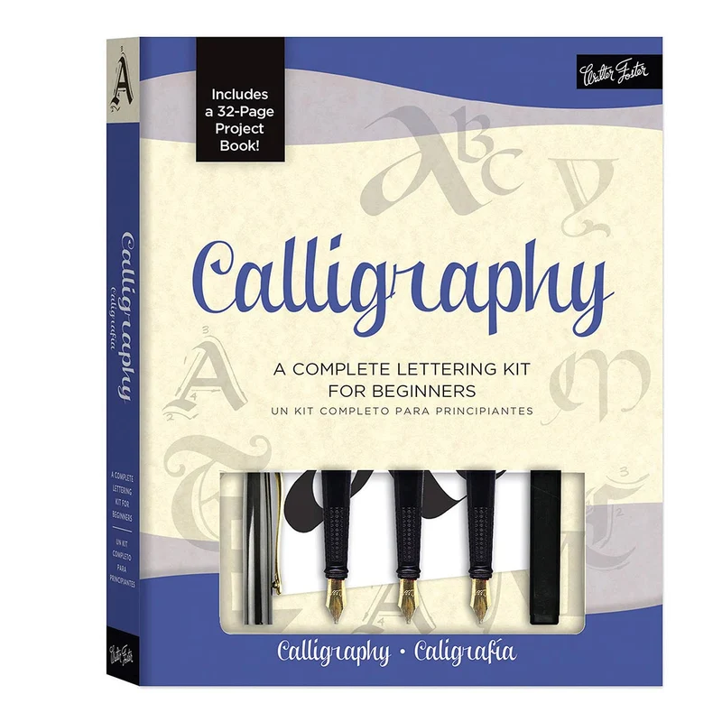 Walter Foster - Calligraphy Kit: A Complete Kit for Beginners