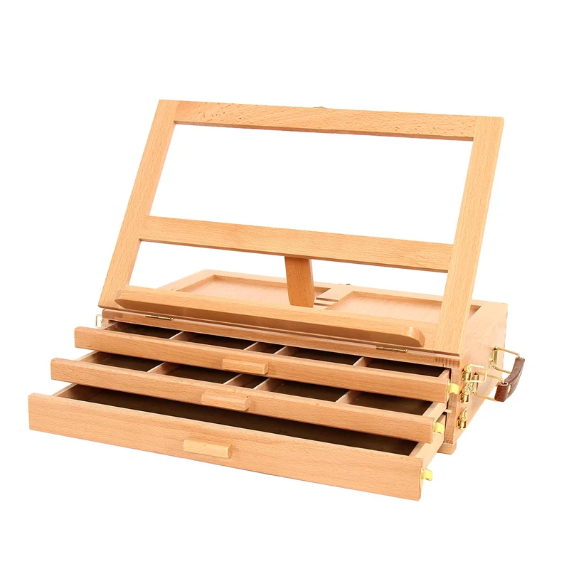 Create - Moy 3 Drawer Desk Box Easel