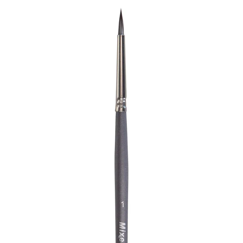 Elements - Mixed Media Synthetic - Short Handle - Round 1