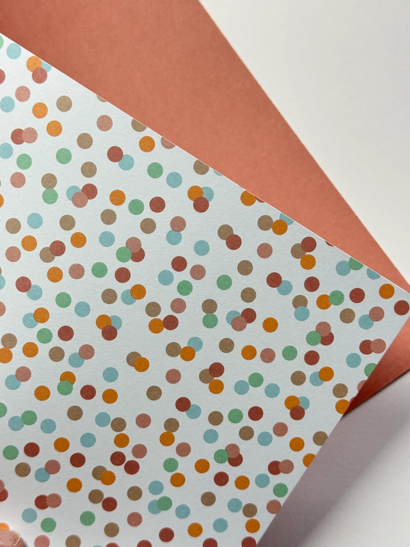 Designpapier Matt-Line Spring