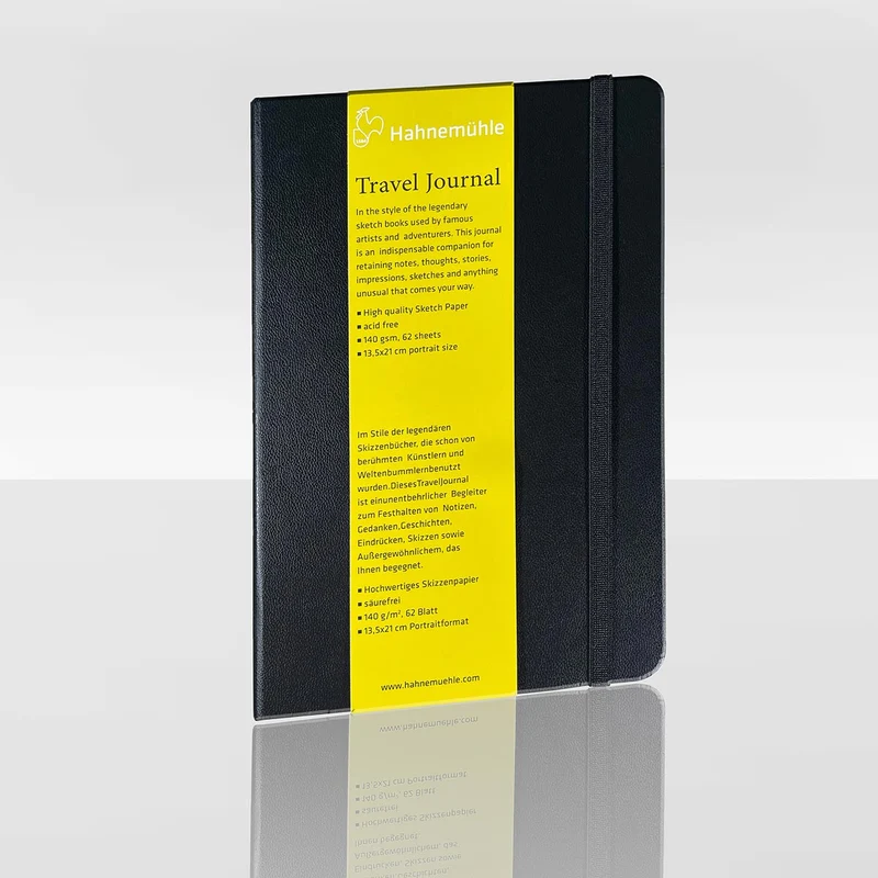 Hahnemuhle - Travel Journal 140gsm 62 Sheets 13x21cm - Portrait
