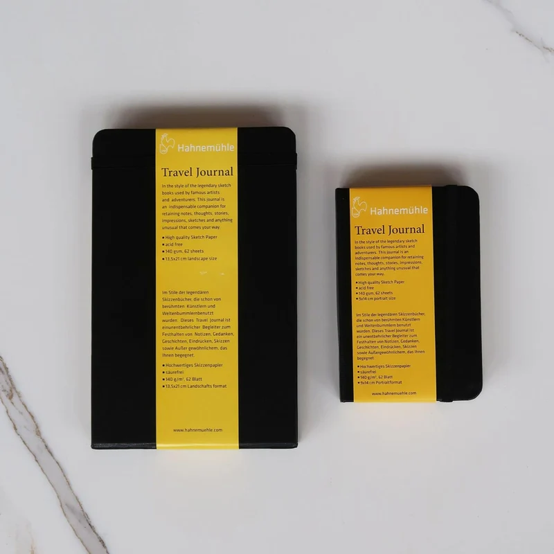 Hahnemuhle - Travel Journal 140gsm 62 Sheets 9x14cm - Landscape