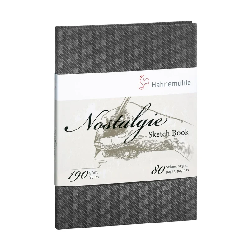 Hahnemuhle - Nostalgie Sketch Book - A4 190gsm - Portrait