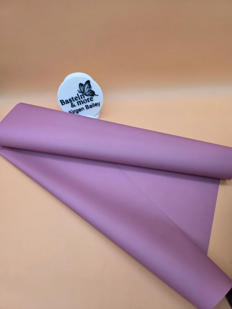 Folie Satinfolie Einfarbig "Rosa 286" 50cm*8,5m