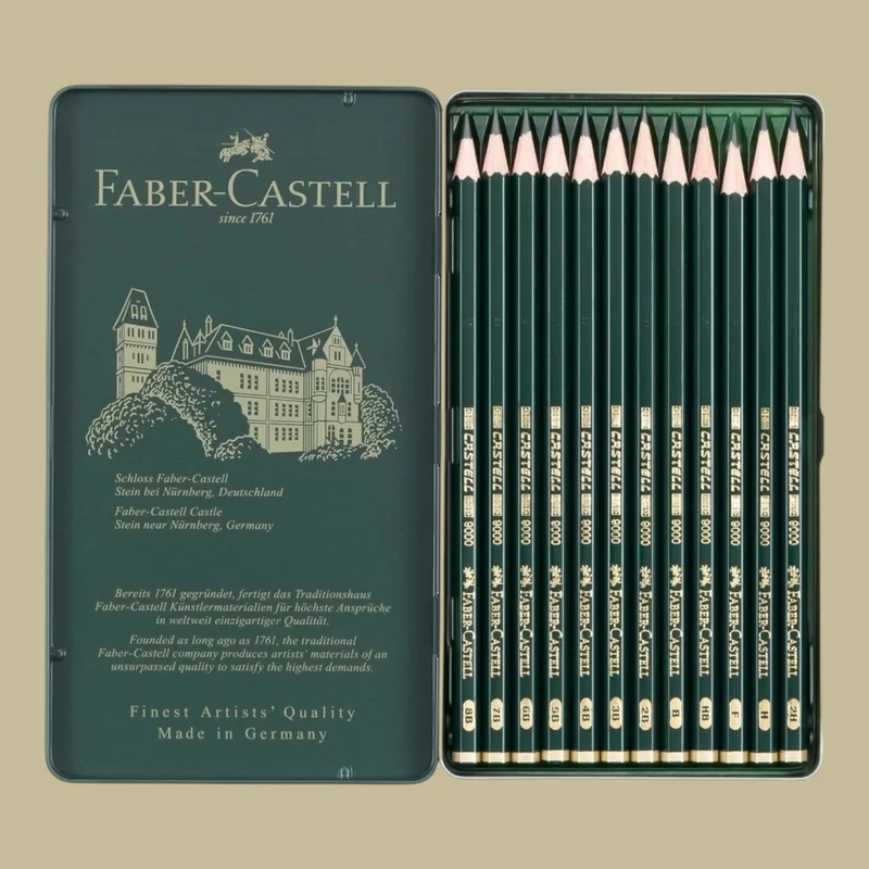 Faber-Castell Castell 9000 Art Set – 12 Bleistifte