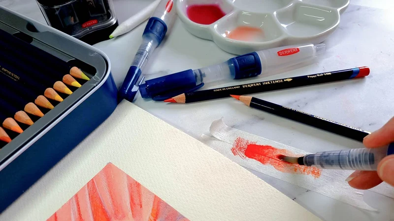 Derwent - Inktense Pencil - Dark Mink 2130