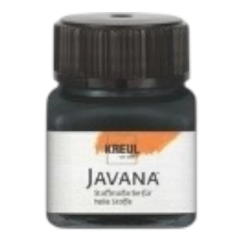 KREUL Javana Stoffmalfarbe für helle Stoffe – Grau 90937 , 20 ml