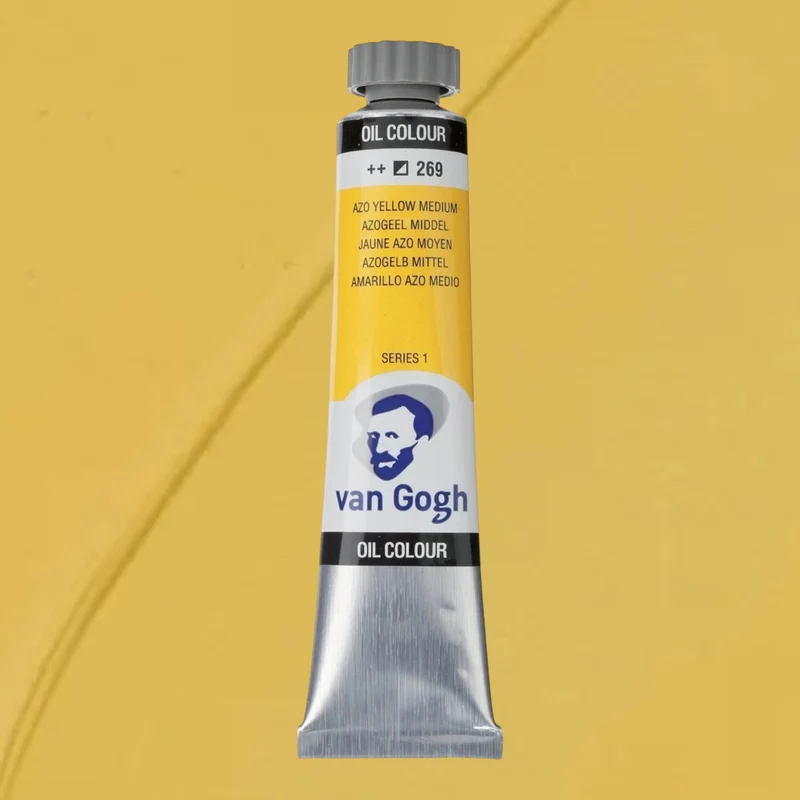 Van Gogh Ölfarbe – Azogelb Mittel 269 – 20 ml