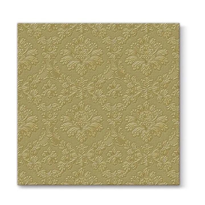 Inspiration Classic Gold Decoupage Napkins - 1 pc