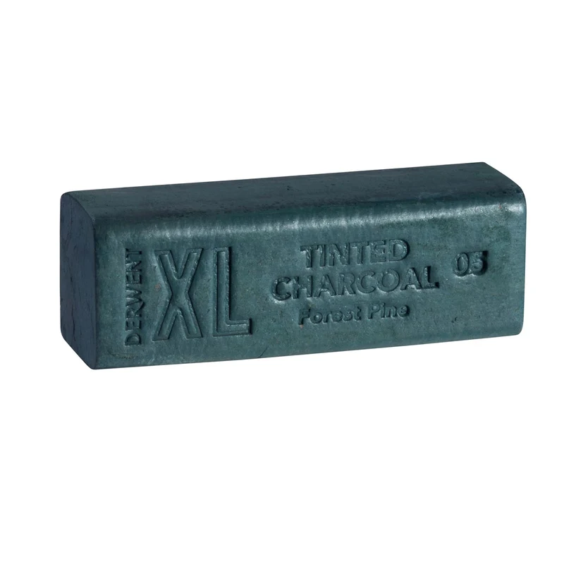 Derwent - Tinted Charcoal XL Block - Forest Pine