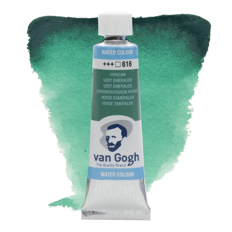Van Gogh Aquarellfarbe Tube Chromoxidgrün Feurig 616