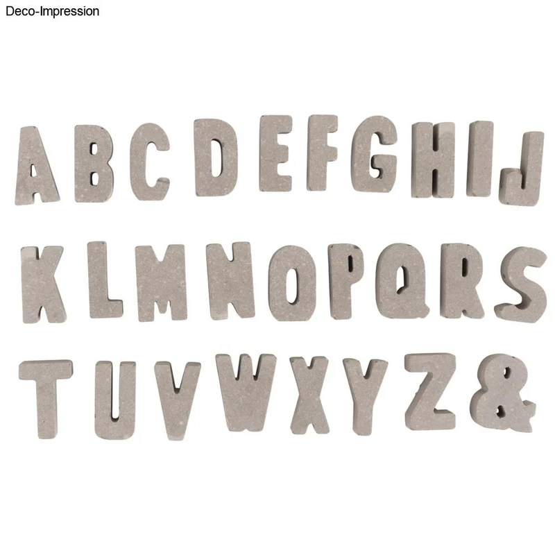Gießform Mini ABC